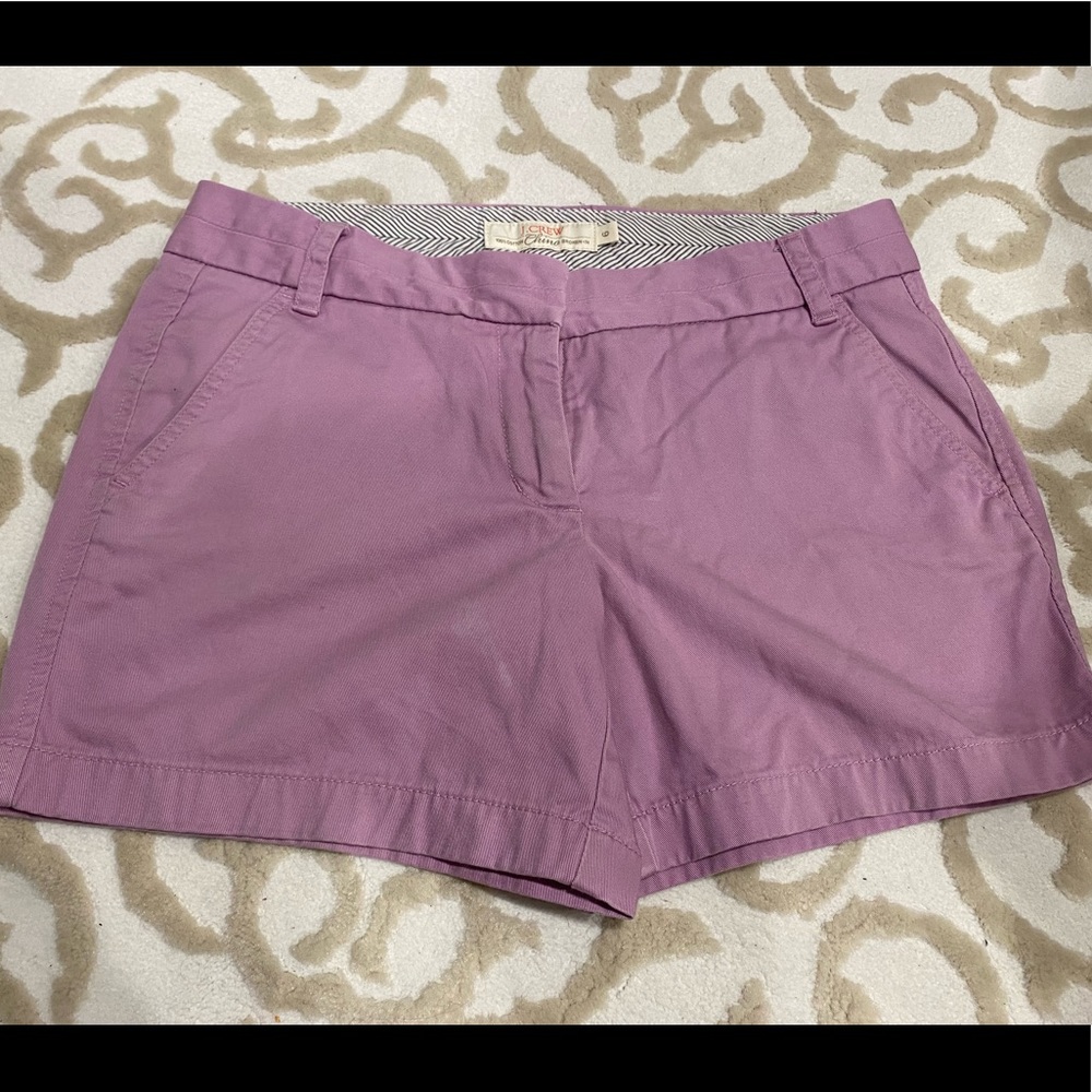 J.Crew Purple Chino Shorts!